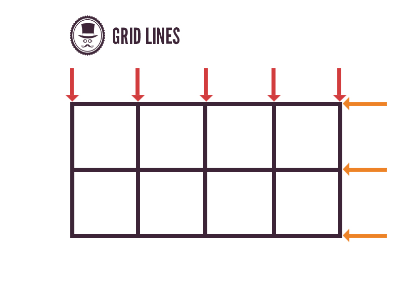 Grid lines